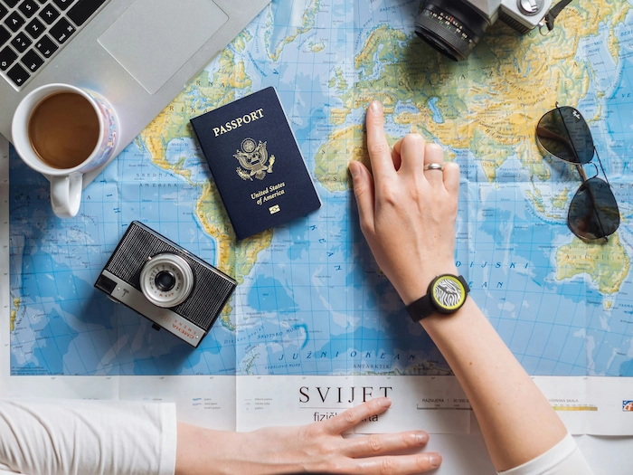 travel-planning Traveller planning trip